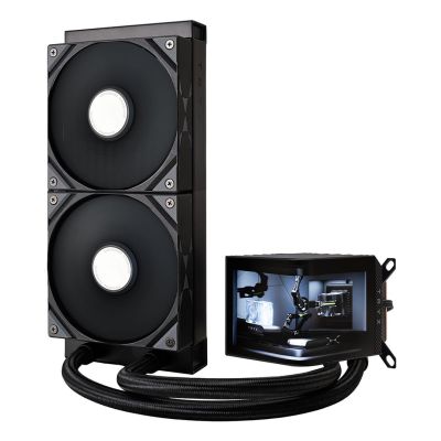 4. Complete TRYX PANORAMA 240 mm water cooling - AMD Socket AM4 (Ryzen) - AMD Socket AM5 (Ryzen Zen4)