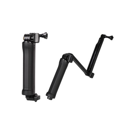 7. 3 in 1 Monopod Tripod with Selfie Stick for GoPro - Black
