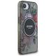 4. Guess IML Flowers MagSafe iPhone 16e Case - Black