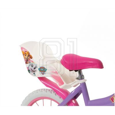 8. Children's bike 14" Paw Patrol Violet 1480 Girl TOIMSA