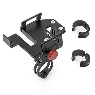 3. Rockbros 25210038101 clamp phone holder - black