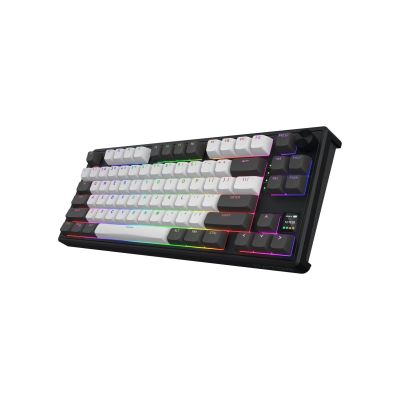 3. HATOR Skyfall Pro Wireless 80 Gaming Keyboard USB + RF Wireless + Bluetooth QWERTY US English Black, Gray
