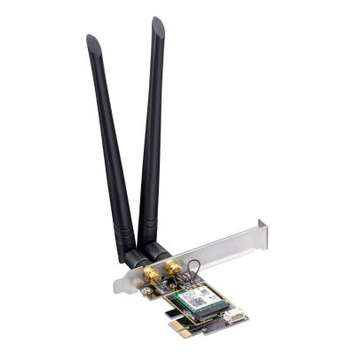 8. CUDY WE3000 AX5400 Wi-Fi 6 + BT 5.2 Intel AX210 PCIe Network Card