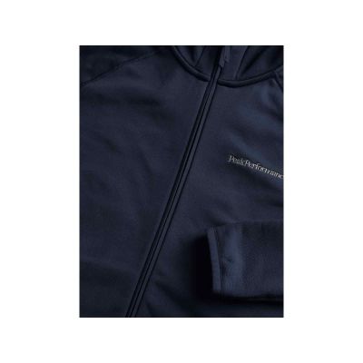 10. Peak Performance W Chill Light Zip Hoodie - Navy