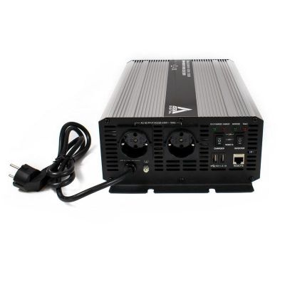 4. Uninterruptible power supply (UPS + AVR) 12V UPS-4000SR Sinus 4000W/2000W 12V/230V