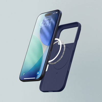 7. AmazingThing Minimal Air Case for iPhone 17 Pro Max Compatible with MagSafe - Blue