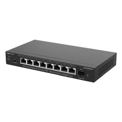 3. Ruijie Networks RG-ES209MG-P Network Switch Managed L2 2.5G Ethernet (100/1000/2500) Support PoE Black