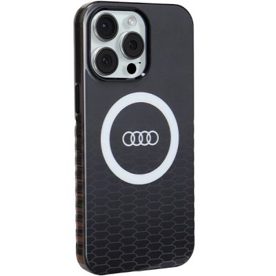 6. Audi IML Big Logo MagSafe case for iPhone 15 Pro Max - black