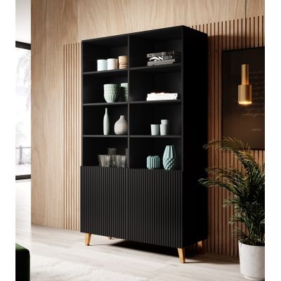 3. PAFOS shelf 100x40xH176.5 black matt