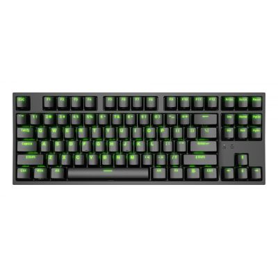 4. GENESIS THOR 404 TKL US GAMING KEYBOARD RGB BACKLIGHT MECHANICAL BLACK KAILH BOX BROWN