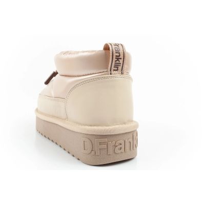 5. D.Franklin women's snow boots winter fashionable insulated ankle boots