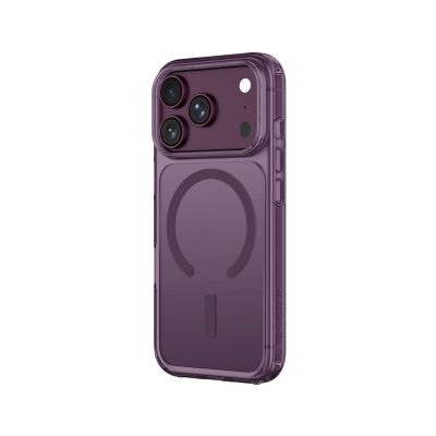 2. AmazingThing Minimal Mag Drop Proof Case 3 Lens for iPhone 18 Pro Max with Lanyard Mount and MagSafe Compatibility - Purple