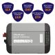 3. Intelligent professional Monolith charger for LiFePO4 AGM GEL SLA 50A 12V batteries