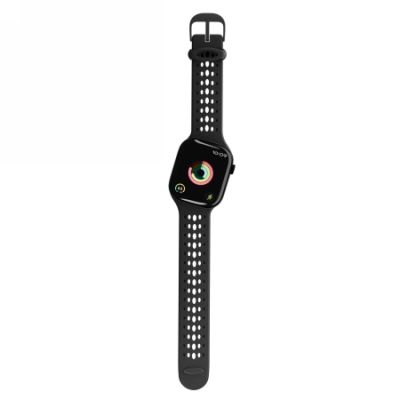 3. Decoded Silicone Ares O Band for Apple Watch 40/41/42 mm - Black