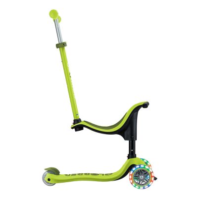 10. Three-wheeled scooter with a ride-on seat GO•UP SPORTY LIGHTS (452-606-4 S)