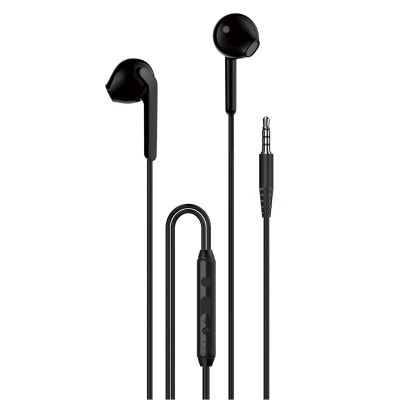 Dudao X3 in-ear headphones, wired, mini jack 3.5mm - black