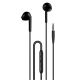 Dudao X3 in-ear headphones, wired, mini jack 3.5mm - black