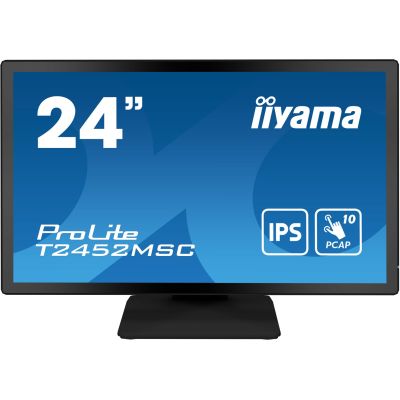 19. iiyama ProLite T2452MSC-B1 Computer Monitor 23.8 inches 1920 x 1080 px Full HD LCD Touchscreen Black