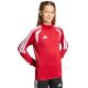 adidas Tiro 26 League Training Top Kids Sweatshirt Red and White JY7163