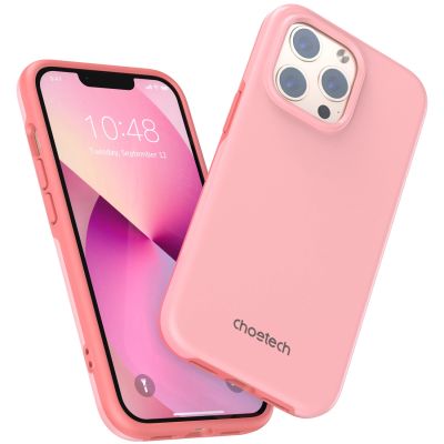 9. Choetech MFM Anti-drop case Made For MagSafe for iPhone 13 Pro pink (PC0113-MFM-PK)