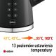 23. ELDOM CORDLESS KETTLE WITH TEMPERATURE CONTROL C540 JETTY 1.7 L 2200W BLACK
