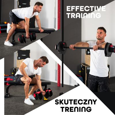 4. HMS SGR40 PRO SET 2in1 adjustable dumbbell set 43.5 kg