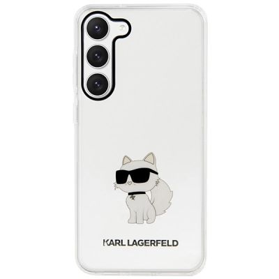 3. Karl Lagerfeld KLHCS23SHNCHTCT S23 S911 transparent hardcase Ikonik Choupette