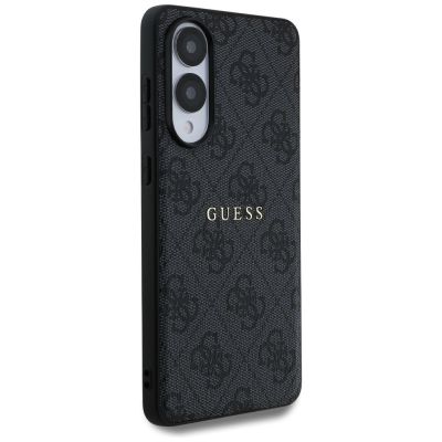 4. Guess 4G Ring Classic Logo MagSafe Case for Samsung Galaxy S25 Edge - Black