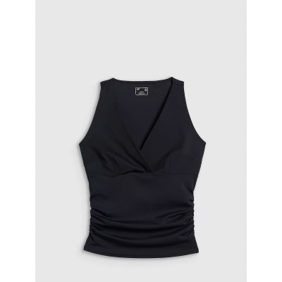8. Women's slim top with gathers 4F 4FRSS26TSLEF321-20S