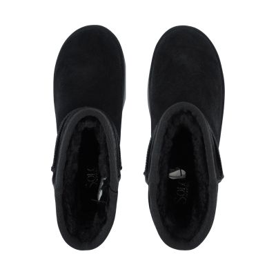 10. Women's leather shoes Solo Soprani Couture Hugh Platform black SSW421P05 01