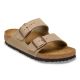 8. Birkenstock Arizona Tabacco Brown narrow men's brown flip-flops (0352203)