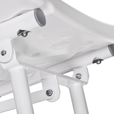 19. Wall-mounted folding shower chair