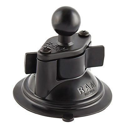 RAM Mount Twist-Lock™ Windshield/Dashboard Suction Cup with Size B Head RAM-B-224-1U