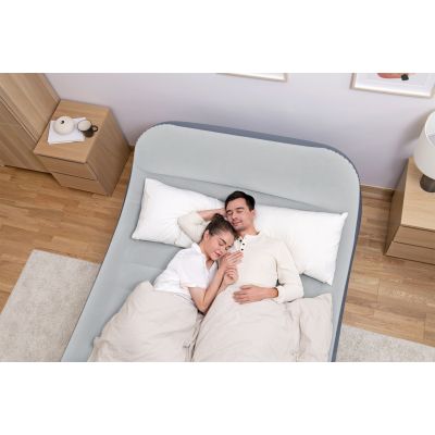 29. Bestway 67923/23 Air Mattress Double Mattress Gray, White Unisex