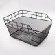 Rear Bicycle Basket, Wire Mesh, Angled