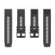 3. Silicone Strap for Garmin Fenix 3 / 5X / 6X / 7X Pro - Black