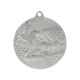 10. Silver medal - karate - steel medal