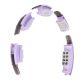 20. VIOLET HHM13 MAGNETIC HULA HOP SET WITH HMS COUNTER + BR163 BLACK SLIMMING BELT