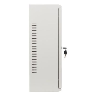 4. LANBERG INSTALLATION RACK CABINET WALL-HUNG 19" 6U+3U 540X200 LOW PROFILE GRAY (ASSEMBLED)