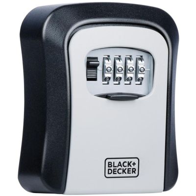 23. KEY SAFE BOX WITH 4-DIGITAL COMBINATION BLACK + DECKER