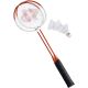 5. DONNAY 6-IN-1 ORANGE BADMINTON SET IN A CASE
