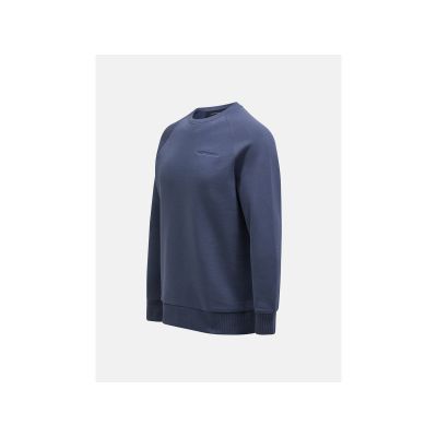 2. Peak Performance M Original Small Logo Crew sweatshirt blue