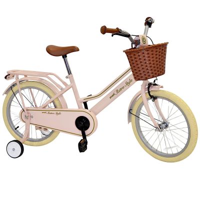 5. CHILDREN'S BIKE 18 RETRO STYLE PINK ENERO