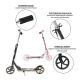 2. Nils Extreme HA205D Pink PU 205MM Scooter 