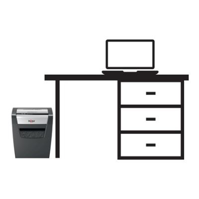 24. Rexel Momentum X410 Shredder, 10 sheets, 23 l bin