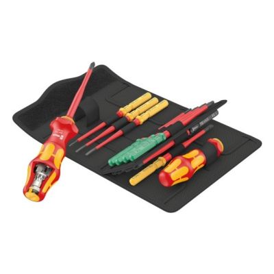 9. Wera 05006640001 Hand Screwdriver Set Straight Screwdriver
