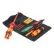 9. Wera 05006640001 Hand Screwdriver Set Straight Screwdriver