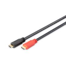 ASSMANN CONNECTION CABLE WITH Amplified HDMI HIGHSPEED 1.4 ETH. TYPE HDMI A/HDMI AM/M BLACK 10M AK-330118-100-S