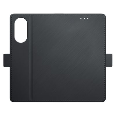6. 3mk Wallet Case for Oppo A58 4G - Black
