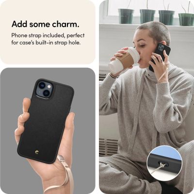 16. Spigen Cyrill Kajuk Mag Case with MagSafe for iPhone 14 Plus - Black